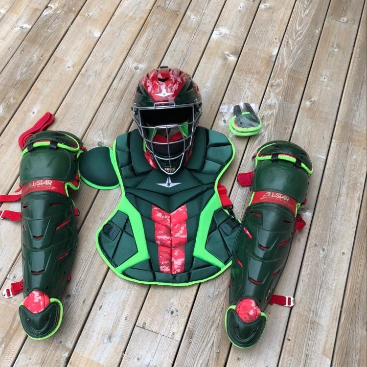 All Star Axis Adult Catchers Gear Lightly Used SOLD Baseball