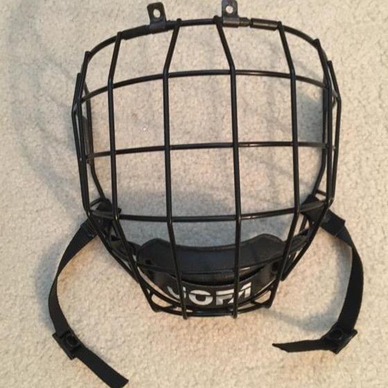 Jofa FM480 Black Large Cage SOLD Hockey Cages, Visors & Shields SidelineSwap