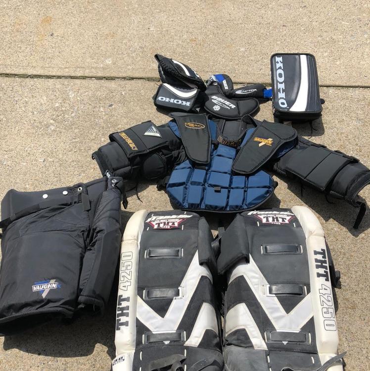 Vaughn Full Junior Goalie Set SOLD Hockey Goalie Full Sets