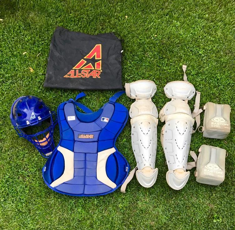 Intermediate AllStar Catcher’s Gear Set SOLD Baseball Catcher's