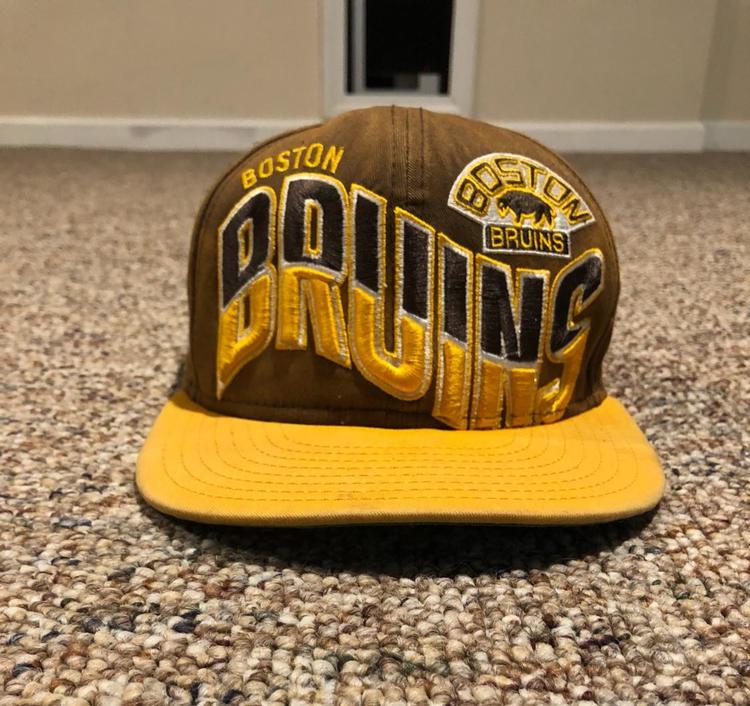 bruins snapback hat