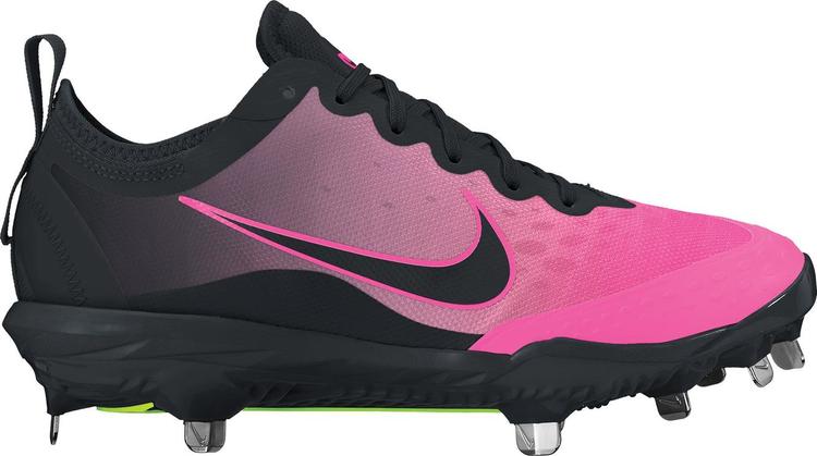 pink nike softball cleats