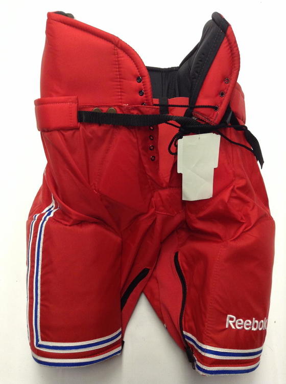 Reebok MHP18 Custom Pro Stock Pants Red XL XLarge New York Rangers