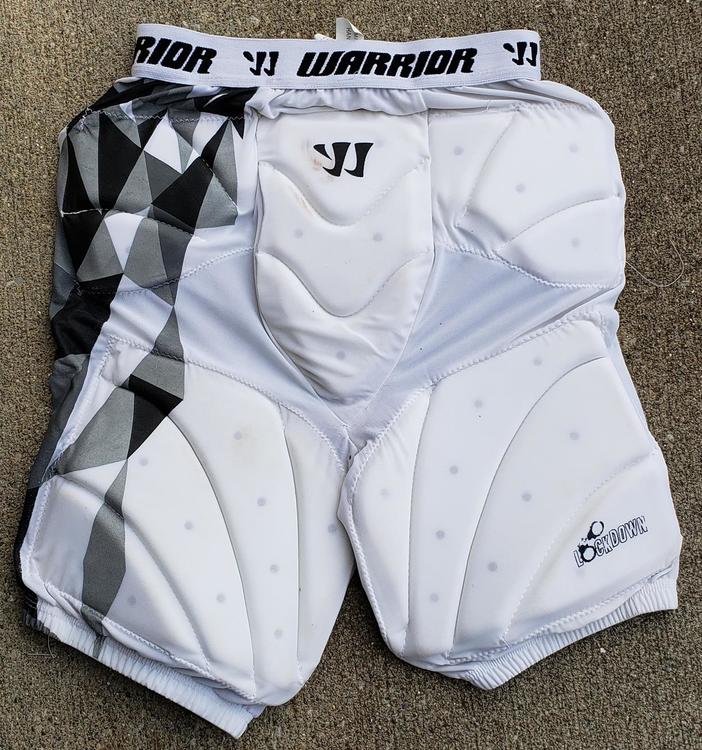 Warrior Adult goalie leg pads SOLD Lacrosse Goalie Protective Gear