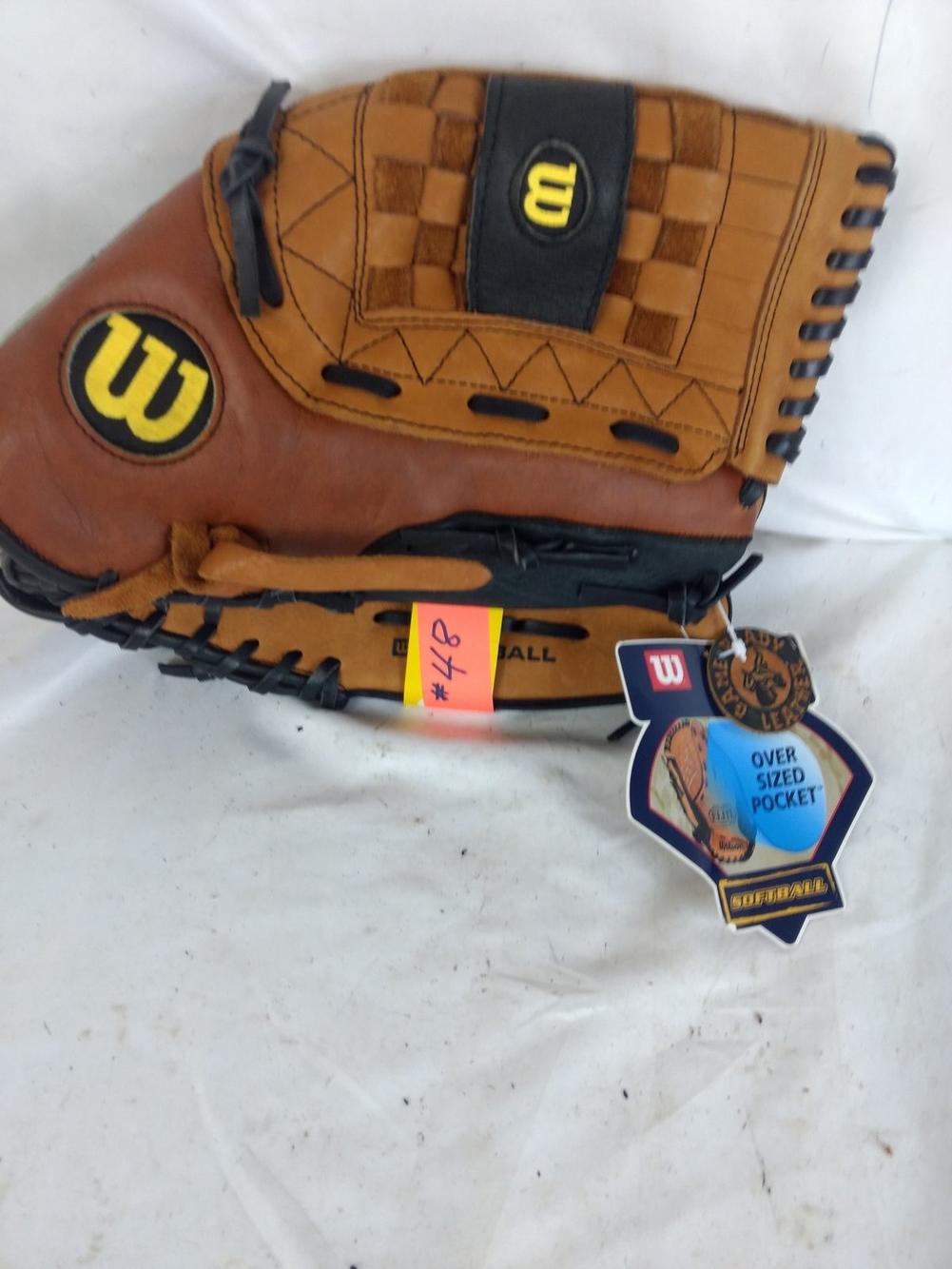 BRAND NEW Wilson Softball Glove Elite Over Sized Pocket 13" SidelineSwap