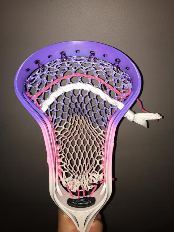 Purple/pink custom dyed head EXPIRED Lacrosse Heads SidelineSwap
