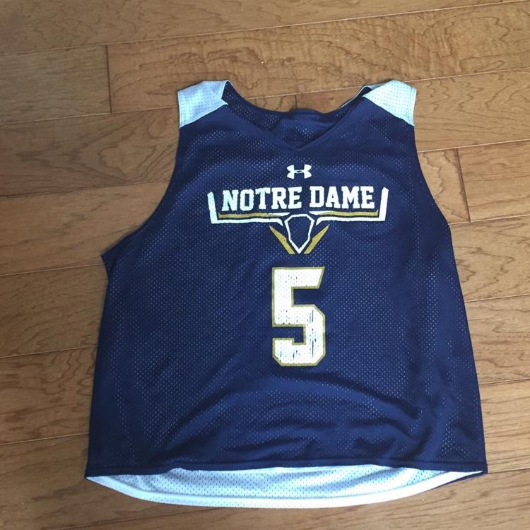 Under Armour Notre Dame Team Issued Practice Pinnie SOLD Lacrosse