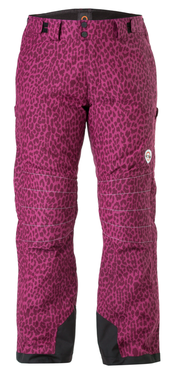 ARCTICA Side Zip ANIMAL ski Race Pants medium womens Pink 10K