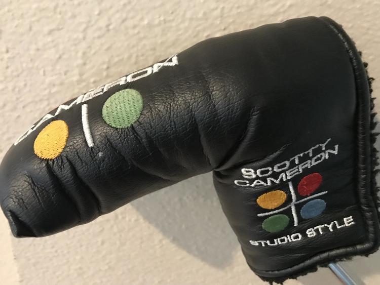 Titleist Scotty Cameron Studio Style Black Blade putter headcover SOLD Golf Accessories