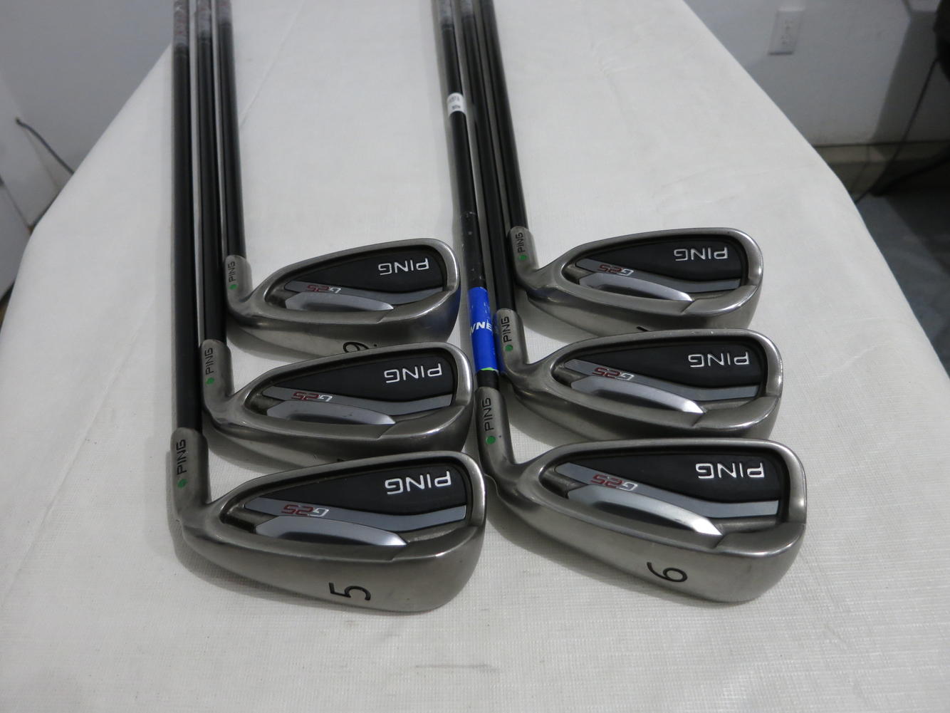 Ping G25 Iron Set G25 5PW Regular Flex Graphite Green Dot