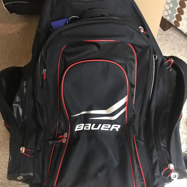 Bauer Wheeled Backpack Hockey Bag Bauer Wheeled Backpack Hockey Bag