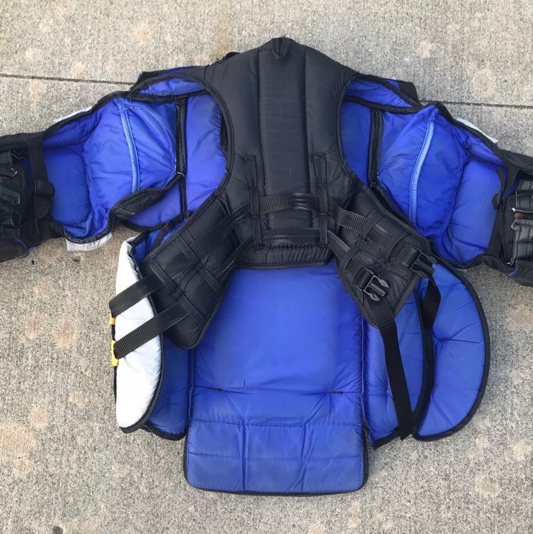John Brown 2200 L C/A SOLD Hockey Goalie Chest & Arm Protectors