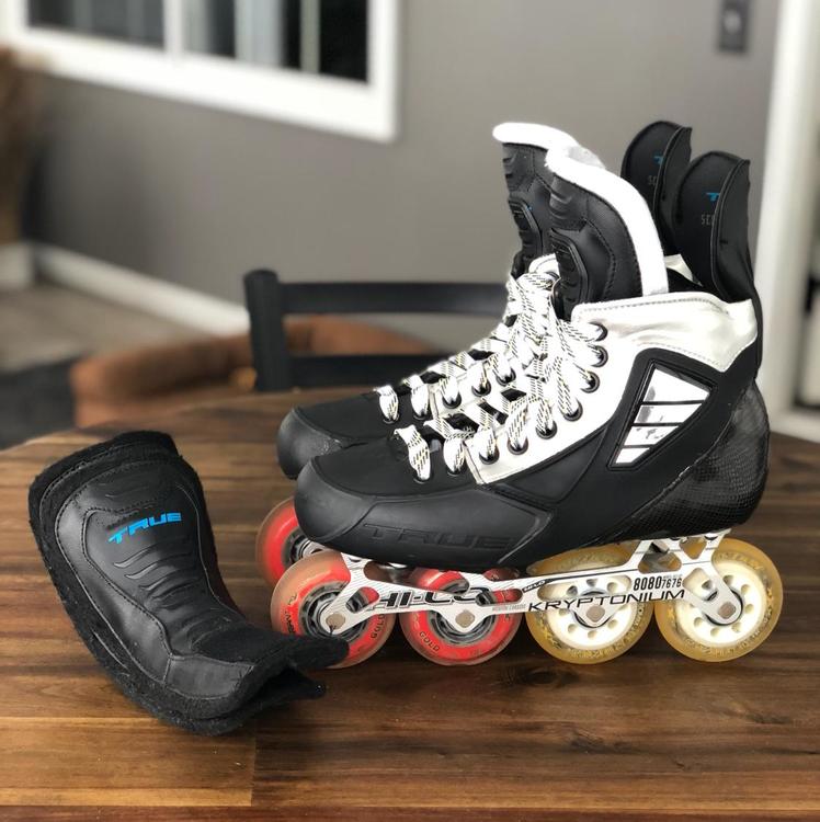 True Custom Sz 7.5 8 Roller Conversion SOLD Hockey Skates