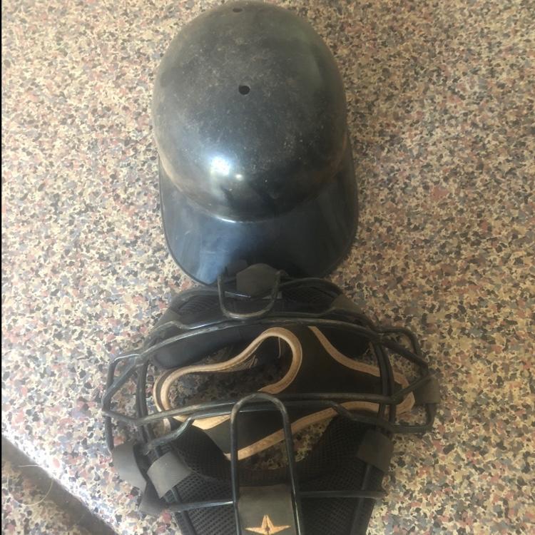 All Star Allstar 2 Piece Catchers Mask SOLD Baseball Catcher's
