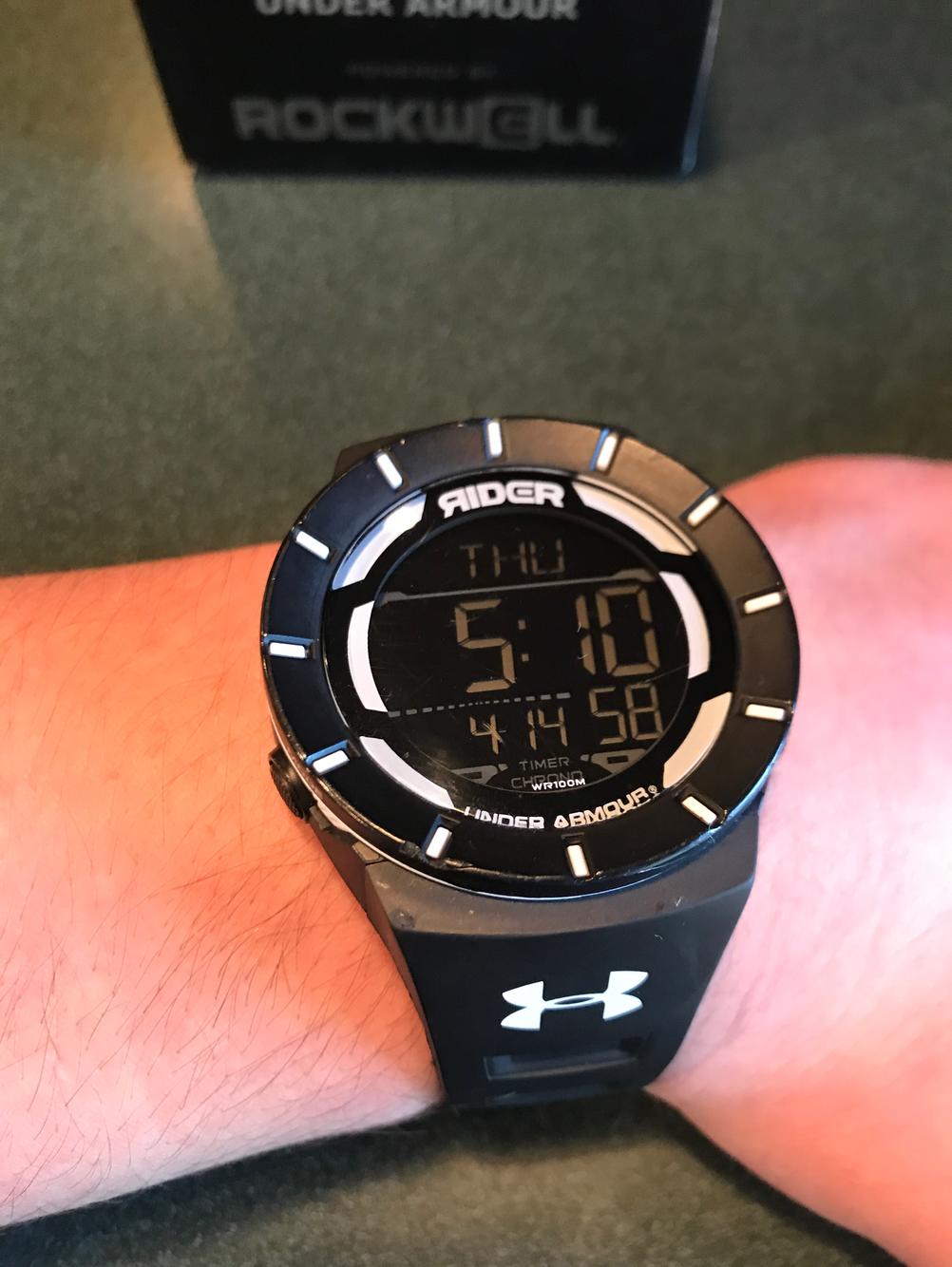 under armour wrist watch
