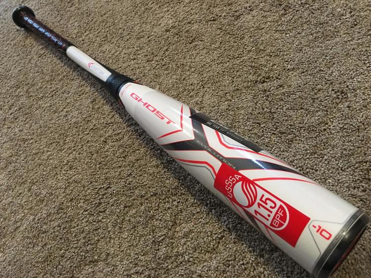 Easton 2019 Ghost X 10 Bat USSSA Bat Stamp SL19GXE10 New