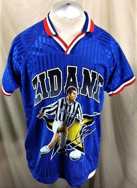 zinedine zidane france jersey