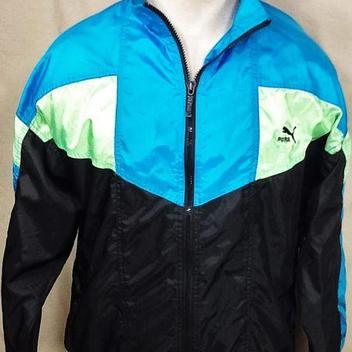 vintage puma windbreaker