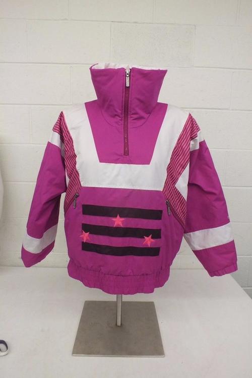 HEAD Vintage Sportswear Fully Insulated Pink Patterned Ski Jacket Stunning Patterned Ski Jackets HEAD Vintage Sportswear Fully Insulated Pink Patterned Ski Jacket Stunning Patterned Ski Jackets