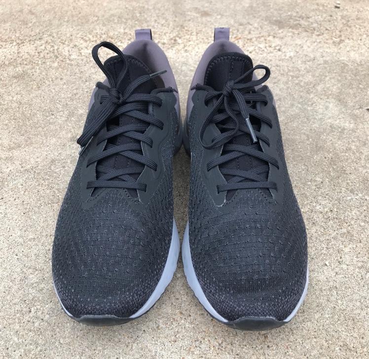 nike odyssey react black thunder grey