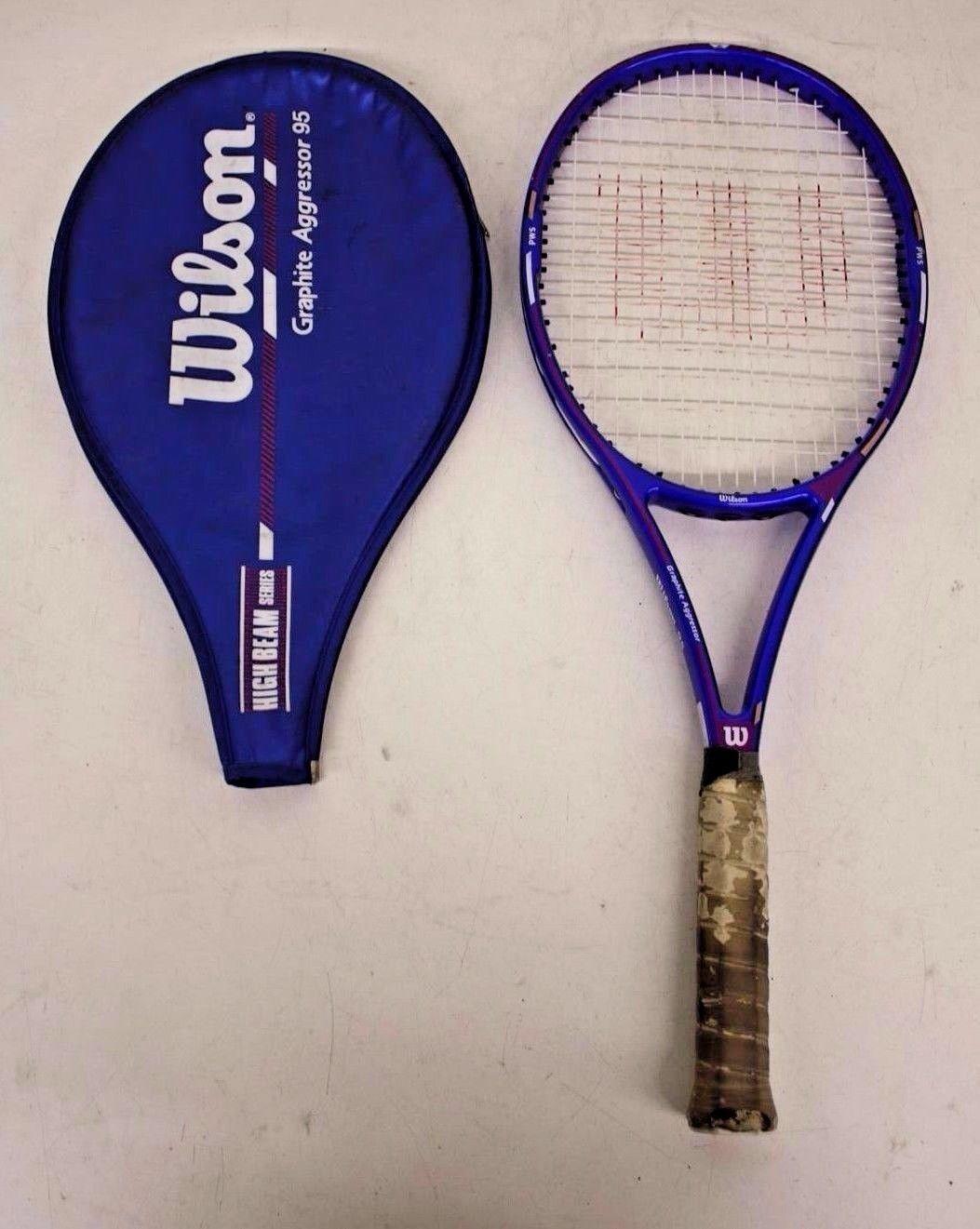 Wilson Graphite Aggressor Tennis Racquet for sale online