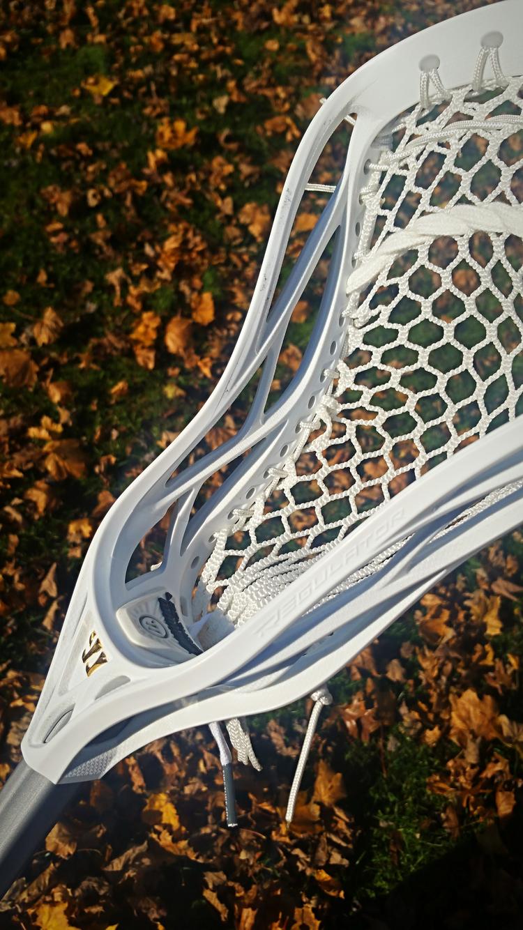New Warrior Regulator X Lacrosse Head Hand Strung w/ SemiSoft Mesh