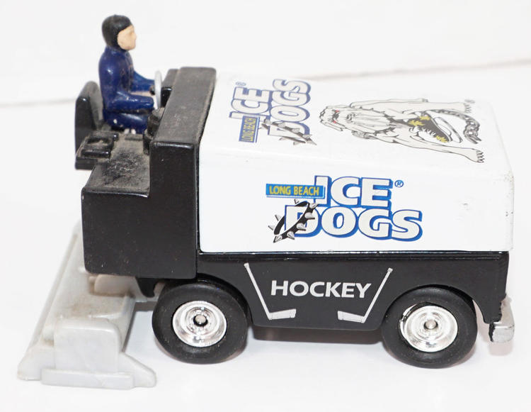 ZAMBONI 2.75" TOY CAR VEHICLE LONG BEACH ICE DOGS MINOR 1995 STYLE 1
