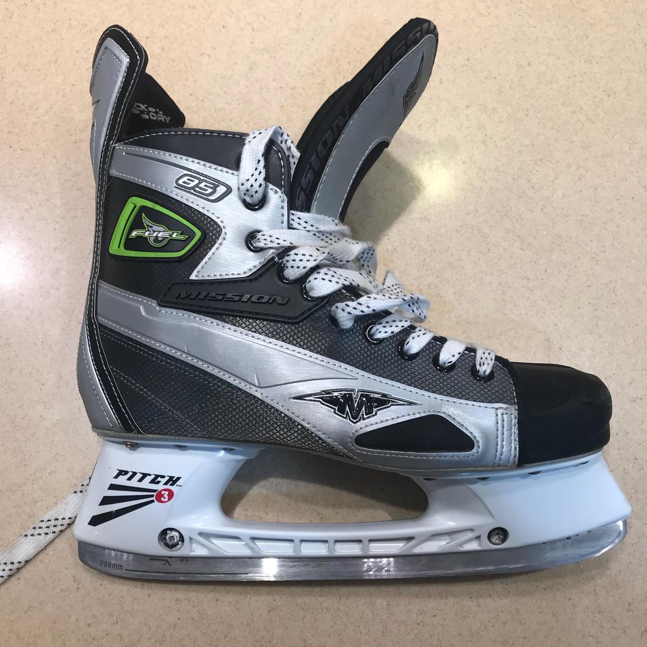 10.5D Mission FUEL 85 Ice Hockey Skates LikeNEW SidelineSwap