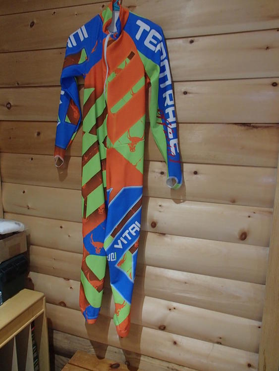 Karbon used VITALINI SPEED SUIT kids JUNIOR ski race similar fit to