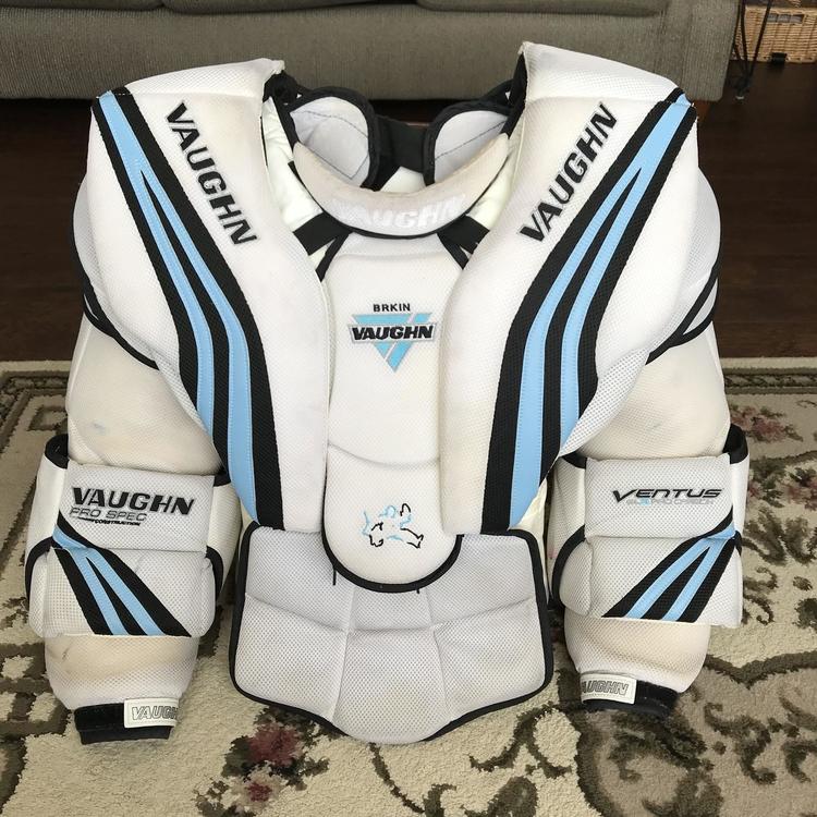 Vaughn WHL Return Ventus SLR Pro Carbon Goalie Chest Protector Size XL SOLD Hockey Goalie