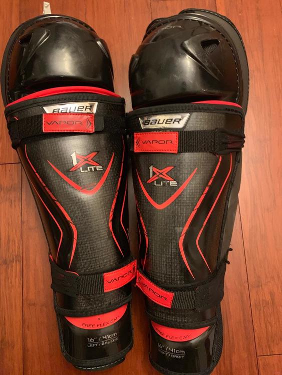 Bauer vapor 1x lite shin guards Clearance