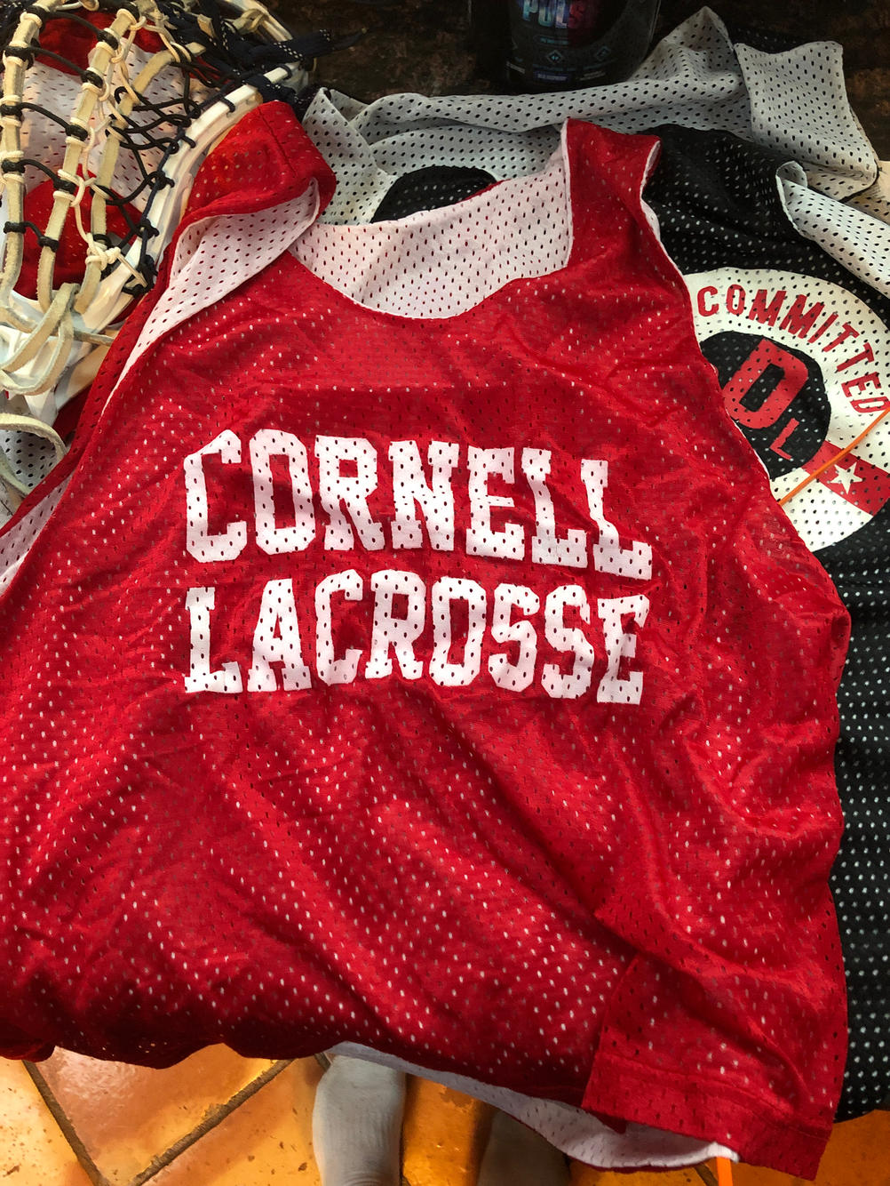 Reversible Cornell Big Red Lacrosse Jersey SidelineSwap