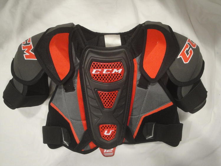 CCM U+ 12 CRAZY LIGHT SENIOR MEDIUM Hockey Shoulder Pads SidelineSwap