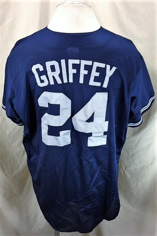 YQSB Joueur Baseball Jersey Ligue Majeure de Baseball Seattle Mariners NO.24 Griffey Jersey