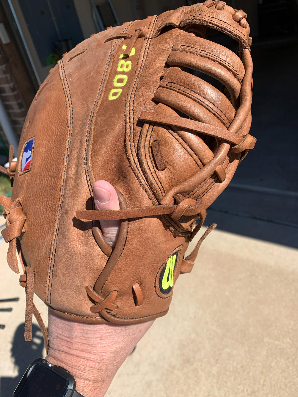 Wilson A800 First Baseman 12” Glove SidelineSwap