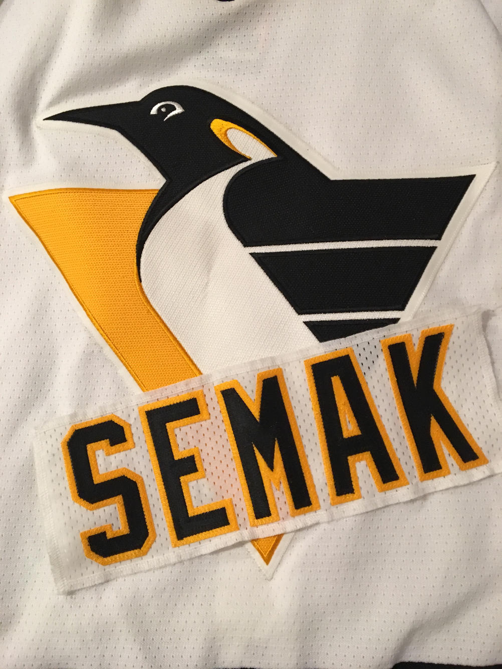 Alexander Semak Pittsburgh Penguins Team Issued NHL Hockey Jersey