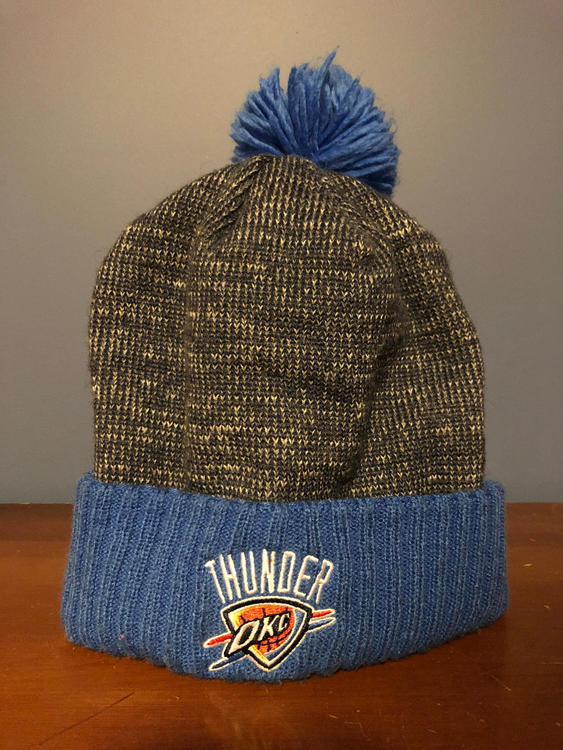 okc thunder winter hat