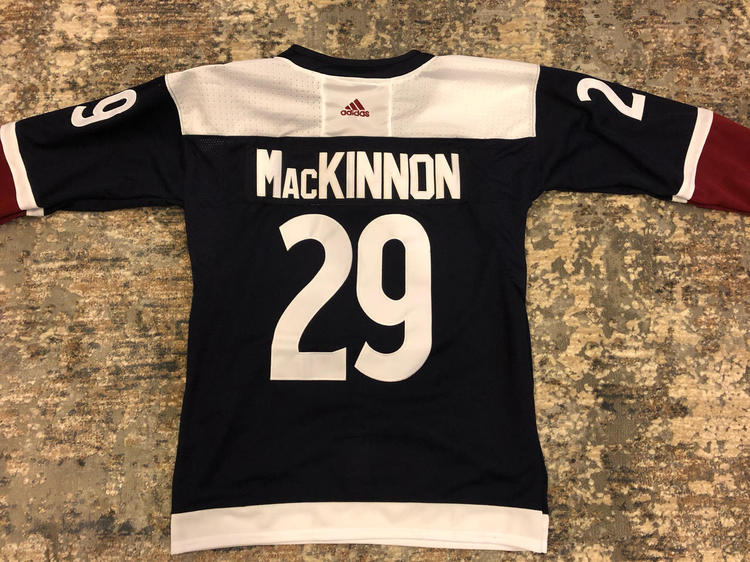 Adidas NATHAN MacKINNON 29 Colorado Avalanche Alternate Replica Jersey