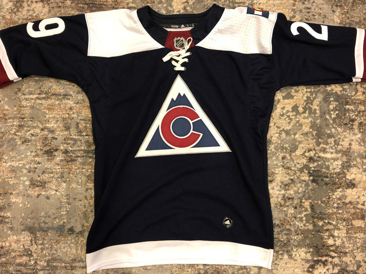 Adidas NATHAN MacKINNON 29 Colorado Avalanche Alternate Replica Jersey