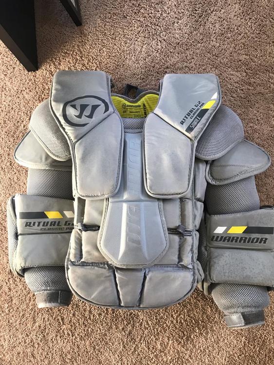 Warrior Ritual G2 Hockey Goalie Chest & Arm Protectors for sale New
