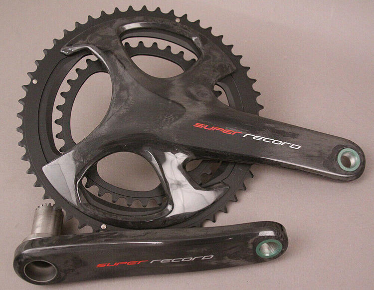 Campagnolo Record Crank 175mm 12-Speed 50//34t Carbon