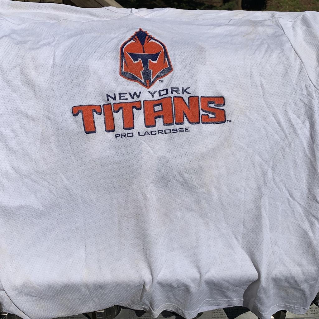 XL New York Titans Practice Jerseys Vintage Lacrosse Apparel