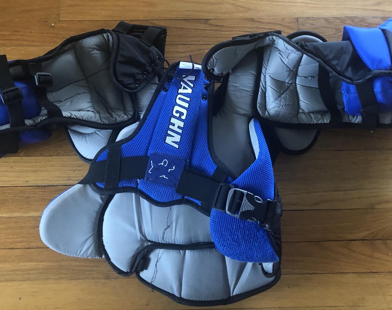 Vaughn Velocity V7 XF Pro Carbon Chest and Arm Protector Goalie Chest