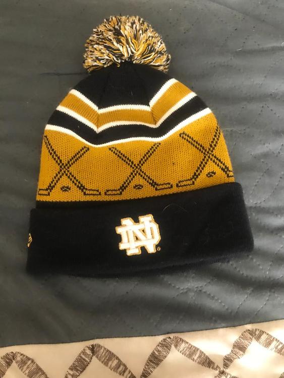 Notre dame hockey hat Clearance
