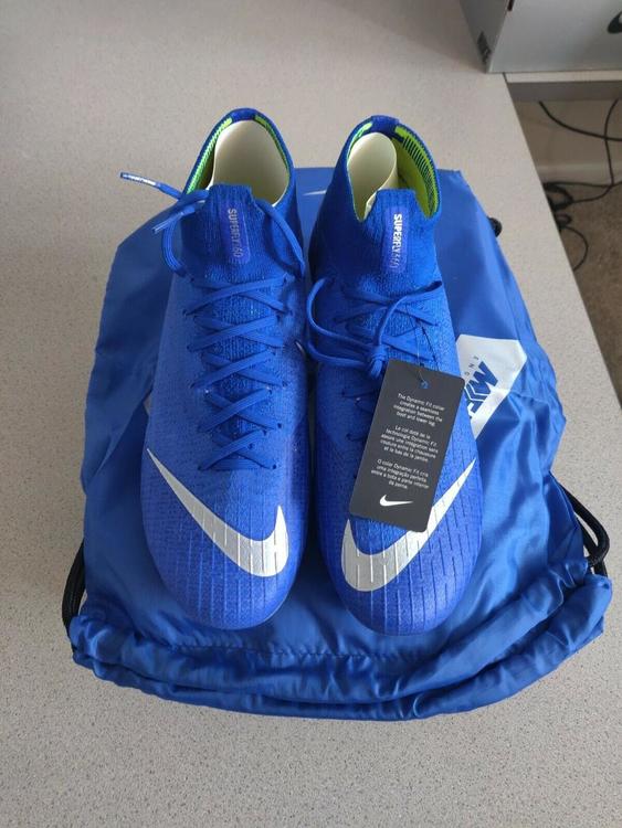 Nike Mercurial Superfly 6 Elite FG 360 ACC Flyknit Racer Blue Soccer AH7365-400