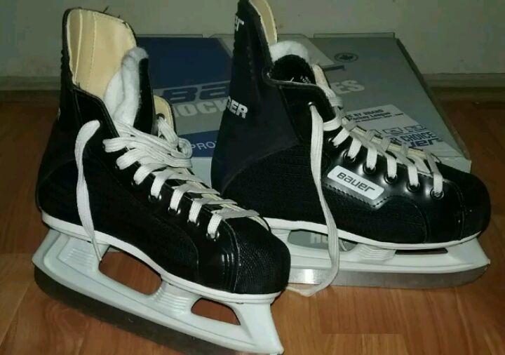 Bauer Charger Black Ice Hockey Skates SidelineSwap