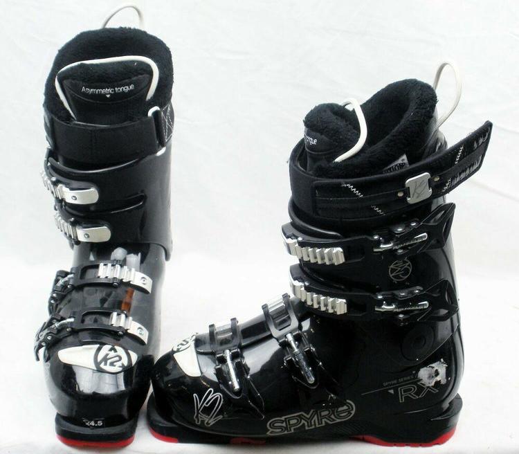 Used Ski Boots >> K2 Spyre Rx Womens Ski Boots Mondo 24 5 Womens 7 5 Black Used Used Ski Boots >> K2 Spyre Rx Womens Ski Boots Mondo 24 5 Womens 7 5 Black Used