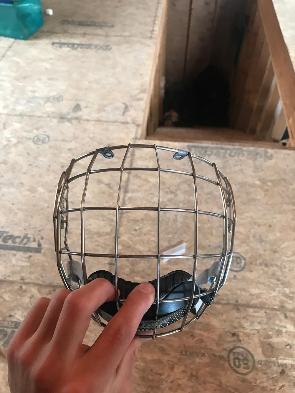 Chrome Hockey Cage SidelineSwap