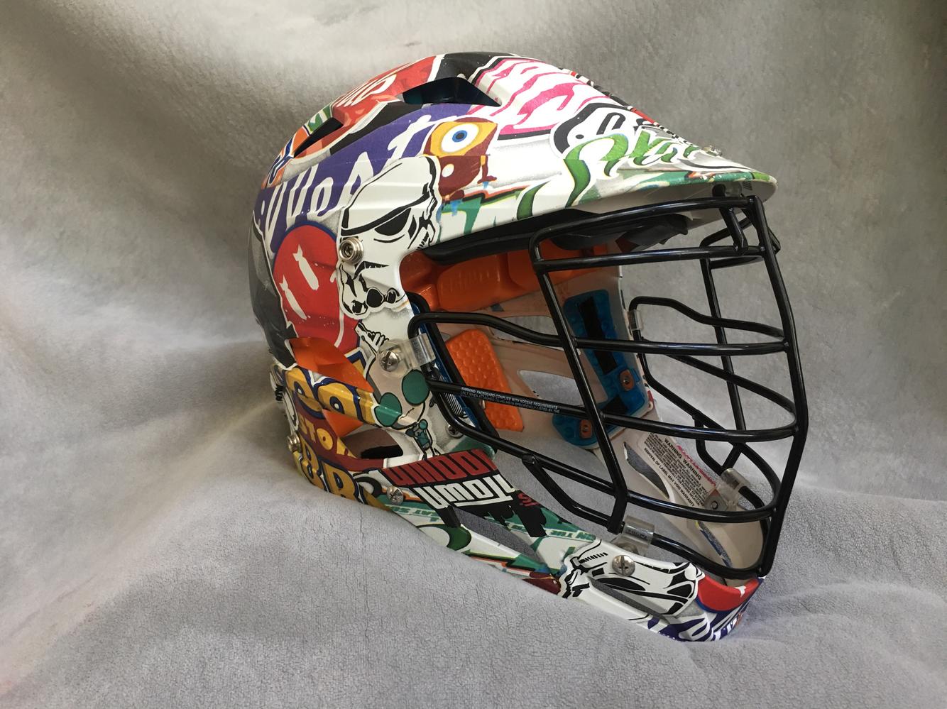 One Off Matte Finish Hydro Dipped “sticker Bomb” SidelineSwap