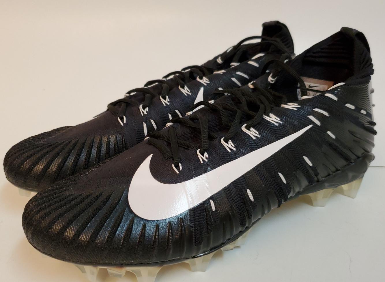 New Nike Alpha Menace Black (US Size 12.5) Football Cleats SidelineSwap
